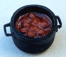 Load image into Gallery viewer, Meatballs and Sauce in Metal Pot
