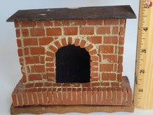 Load image into Gallery viewer, As Is – Handmade Fireplace with Wooden Mantle
