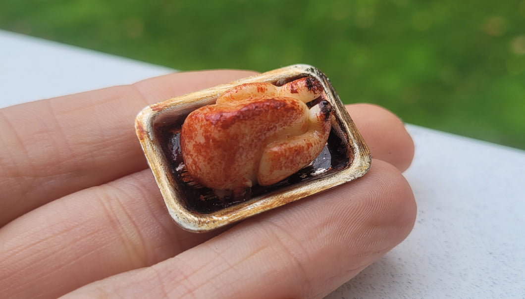 Baked Chicken in Roasting Pan
