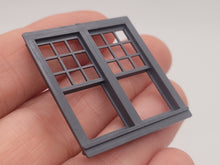 Load image into Gallery viewer, Dollhouse Miniature ~ ¼&quot; Scale, RGS Style Double Window #3728 by Grandt Line
