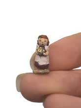 Load image into Gallery viewer, Resin Woman Holding Flower Bouqet - Signed PR
