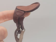 Load image into Gallery viewer, Miniature Leather Saddle
