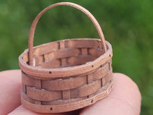 Load image into Gallery viewer, Al Chandronnait - Oval Woven Basket with Handle
