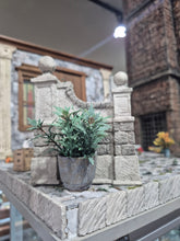 Load image into Gallery viewer, Handmade Garden Scenery Hotel Patio Foyer - Pamela Obrien My Miniature Creations
