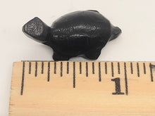 Load image into Gallery viewer, Zuni Fetish Carving Turtle Black
