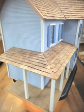 Load image into Gallery viewer, Blue Colonial Farmhouse with Porch
