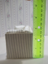 Load image into Gallery viewer, 4pc Striped Handmade Living Room Set w/ Couch, 2 Chairs, and Ottoman
