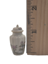 Load image into Gallery viewer, Bespaq Porcelain Urn or Vase with Flower Design and Lid
