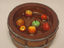 Load image into Gallery viewer, Wooden Bucket with Bobbing for Apples - Mixed
