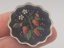 Load image into Gallery viewer, Painted Strawberry Tray by Theresa Bahl
