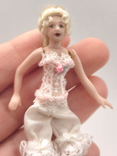 Load image into Gallery viewer, Doll in Corset &amp; Pants with Curled Hair
