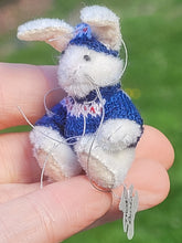 Load image into Gallery viewer, Mary Bures – Snow Bunny Plushie 1994
