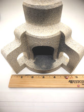 Load image into Gallery viewer, Dollhouse Miniature ~ 1:12 Scale, Wooden Fireplace Made to Look like Stone
