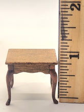 Load image into Gallery viewer, Dollhouse Miniature ~ 1:24 Scale, Vintage Side Wooden Table, Signed S. Hoeltge
