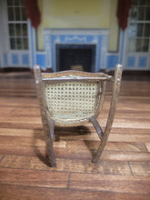 Load image into Gallery viewer, Handmade Wooden Wicker Rocking Chair
