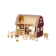 Load image into Gallery viewer, Ruff &#39;n Rustic All American Barn Dollhouse Kit (Real Good Toys)
