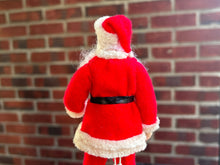 Load image into Gallery viewer, Porcelain Young Santa Claus / Saint Nick Doll in Bright Red Suit &amp; Black Boots
