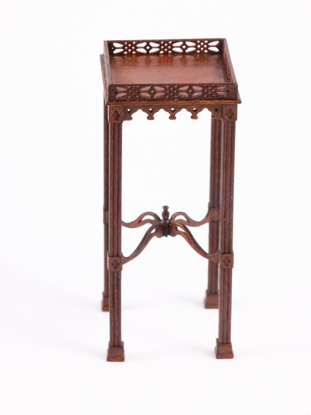 IGMA Artisan Tom Poitras Small Carved Chippendale Side Table