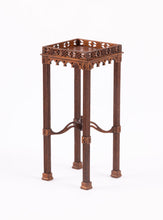 Load image into Gallery viewer, IGMA Artisan Tom Poitras Small Carved Chippendale Side Table
