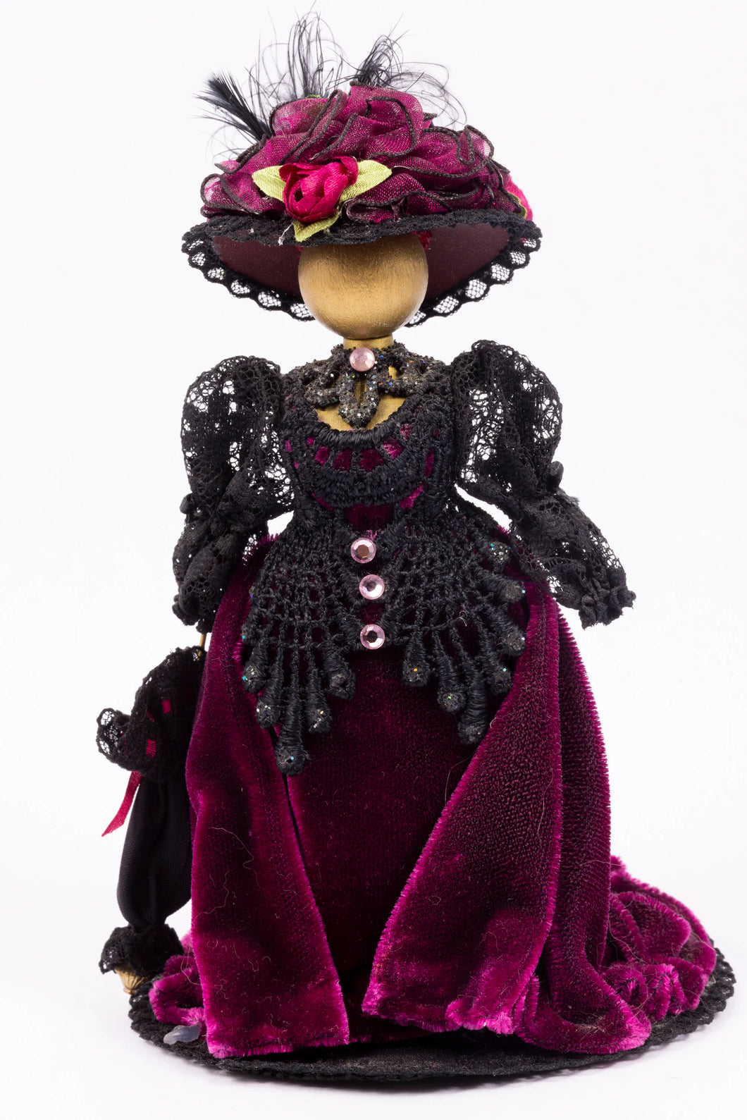 Velvet Rose Mannequin by Miniature Rose