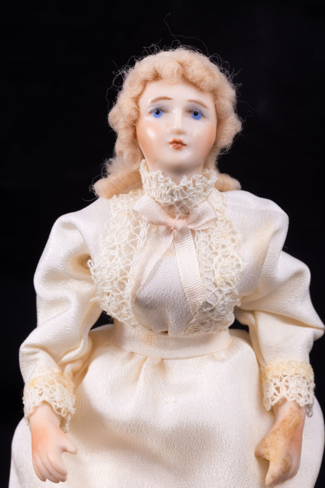 Handmade Porcelain Doll - Vintage