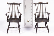 Load image into Gallery viewer, 2 Comb Back Windsor Chairs byMark Murphy (Dutch Colonial Parlor)
