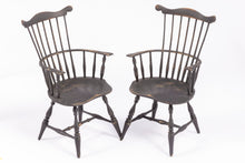 Load image into Gallery viewer, 2 Comb Back Windsor Chairs byMark Murphy (Dutch Colonial Parlor)
