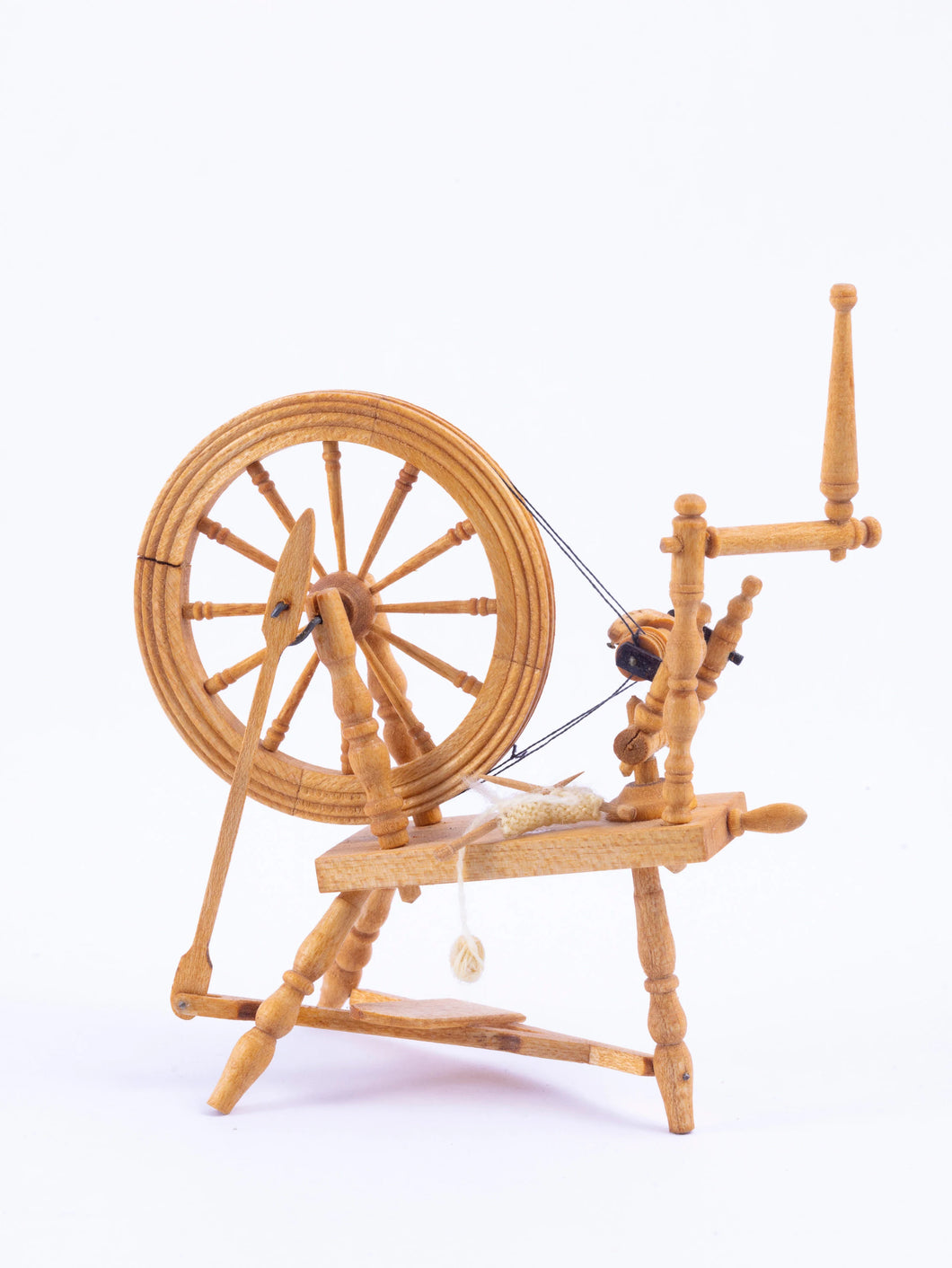 Handmade Spinning Wheel By Warren Dick