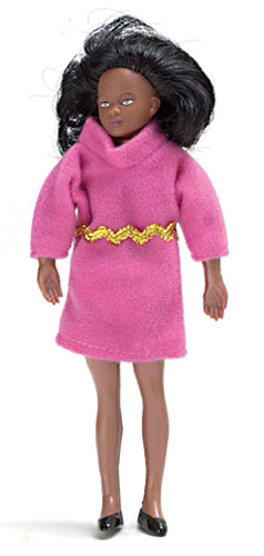 African American Mother Doll With Outfit (00026)