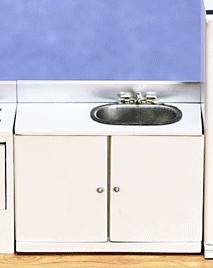 White Kitchen Sink (M9031A)