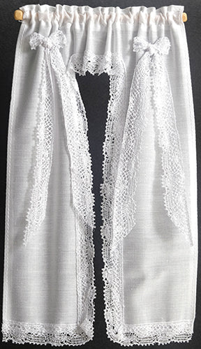 Curtains: Victorian Priscilla, White By Barbara O'Brien (BB52702)