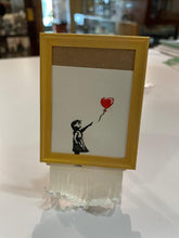 Load image into Gallery viewer, Banksy&#39;s &quot;Girl With Balloon&quot; Recreated In Miniature By Tom Schottman
