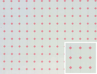 Tile Floor: Diamond, 11 X 15 1/2, Pink, Jr432 (FF60645)