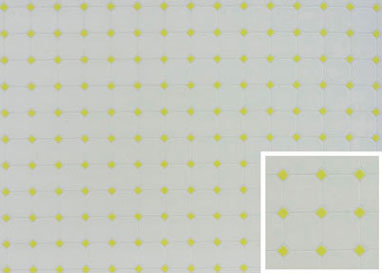 Tile Floor: Diamond, 11 X 15 1/2, Yellow (FF60651)