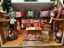 Load image into Gallery viewer, Sewing Shop - Decorated Dollhouse
