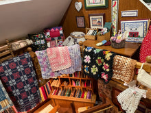 Load image into Gallery viewer, Sewing Shop - Decorated Dollhouse
