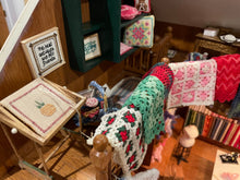 Load image into Gallery viewer, Sewing Shop - Decorated Dollhouse
