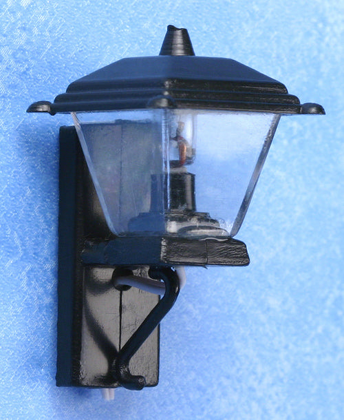 BLACK COACH LAMP - 12VOLTS MH0628