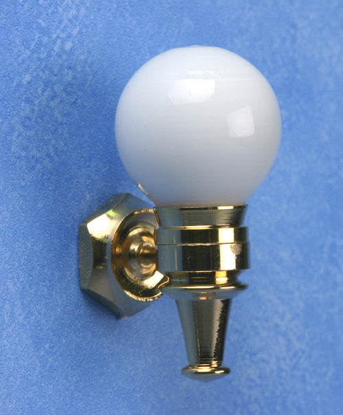 WALL SCONCE WITH WHITE GLOBELAMP - 12 VOLTS (MH0846)