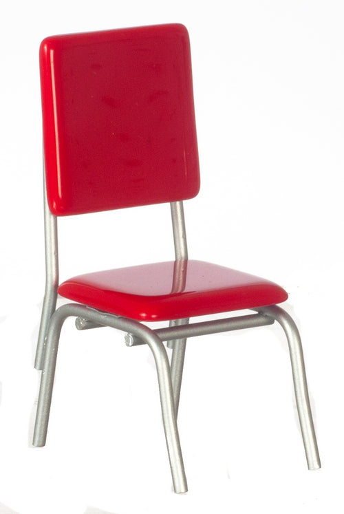 RED 1950'S STYLE CHAIR (T5913)