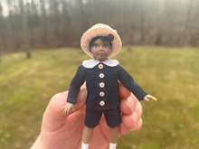 Load image into Gallery viewer, Victorian Little Boy Doll in Skimmer Hat &amp; Boat Clothes
