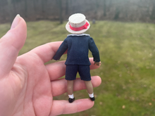 Load image into Gallery viewer, Victorian Little Boy Doll in Skimmer Hat &amp; Boat Clothes
