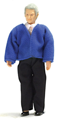 Grandfather Doll With Outfit (00068)