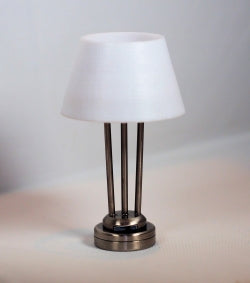 The New Yorker Table Lamp in Pewter (T27)